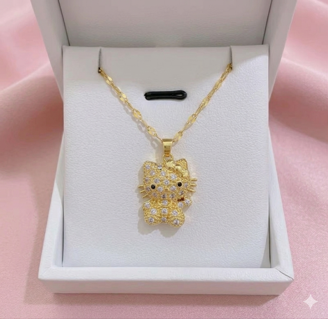 Cadena Hello Kitty 18k