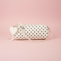 Bolsa de Lunares Blanca con Corazón