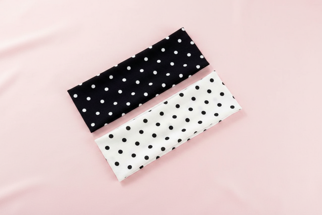 Headbands con fondo rosado claro